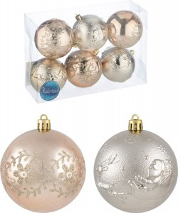 Набор шаров SYQB2-0123003, 6шт, 8см Волшебная страна