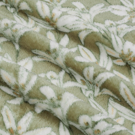 PROVANCE Эвкалипт Плед микрофибра, 150х200см, 230гр/м, зеленый