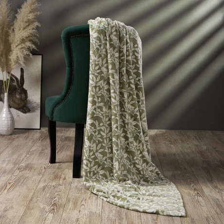 PROVANCE Эвкалипт Плед микрофибра, 150х200см, 230гр/м, зеленый