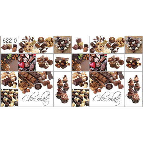 Клеенка н/о 135*20  ПЕРФЕКТ 622/0 (Конфеты) Тверь