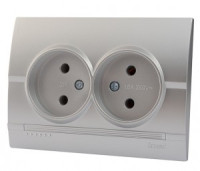 Lezard DERIY роз. СУ 2 мест. 16А металлик серый