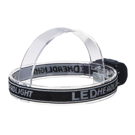 Фонарь налобный тм ЕРМАК, сенсорный, XPE LED + 3 SMD, 6 режимов, 500мАч, зарядка Type C, 57х29х38 мм