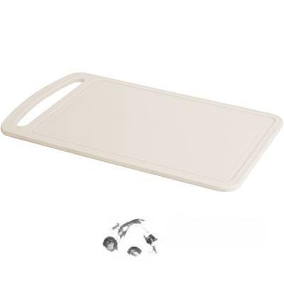 Доска разделочная 275*173 белый ротанг М1572