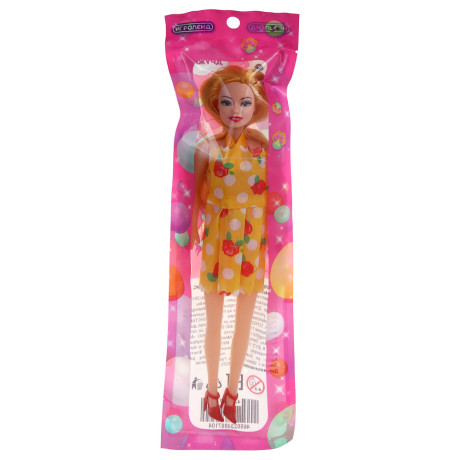 ИГРОЛЕНД Кукла в платье, 29 см, PP, PVC, 10,5х4х35,5 см, 6 дизайнов