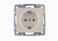 Lezard RAIN мех. роз. СУ 1 мест. жемчужно-бел. перламутр, керамика, шторки (корпус PC) 703-3088-124