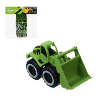 ИГРОЛЕНД Трактор с ковшом, подвижные детали, PP, 19х23,5х7 см, 4 дизайна