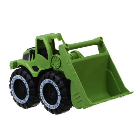 ИГРОЛЕНД Трактор с ковшом, подвижные детали, PP, 19х23,5х7 см, 4 дизайна