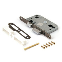 Замок врез 5300-AB (бронза) Apecs (межос -85мм)  \30