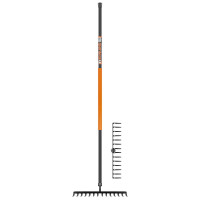 Грабли цельнометаллические 14 зубьев Finland 2042