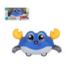 ИГРОЛЕНД Игрушка для малышей "Крабик-весельчак", ABS, 12,6х6,6х6,4см