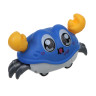 ИГРОЛЕНД Игрушка для малышей "Крабик-весельчак", ABS, 12,6х6,6х6,4см