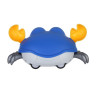 ИГРОЛЕНД Игрушка для малышей "Крабик-весельчак", ABS, 12,6х6,6х6,4см
