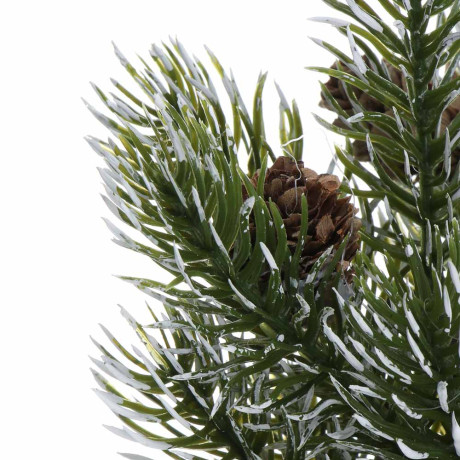 СНОУ БУМ Елочка литая 100% РЕ, шишка, на пеньке, 30 см, 26-63