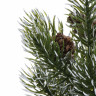 СНОУ БУМ Елочка литая 100% РЕ, шишка, на пеньке, 30 см, 26-63