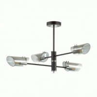 LUMION 4402/4C LN19 хром, черн. люстра накл. E14 4*40W NOLAN 400x650