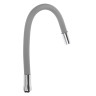 Излив смесителя для кухни, гибкий, силиконовый, 1 режим, 50см, серый