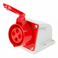 REXANT розетка силовая CEE 114 стационарная 3Р+РЕ 16А 380В IP44, 11-8910