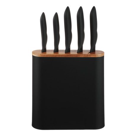 SATOSHI Эльван Набор ножей кухонных 6пр, на подставке