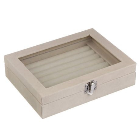 Шкатулка для украшений, 20x15x5 см, ПВХ, 3 цвета