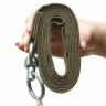 Поводок брезентовый усиленный без карабина ширина 30 мм длина 2 м