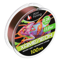 AZOR FISHING Леска &quot;Хамелеон&quot;, нейлон, 100м, 0,28мм, 11,0кг