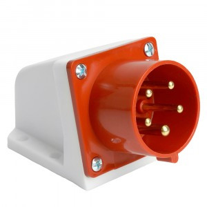 STEKKER силовая вилка CEE стационарная ST-515 16А 3P+PE+N 380В IP44 PPG16-515-44 49447