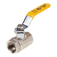 AQUALINK Кран шар. для газа 1/2&quot;, (вн-вн, г/г) рычаг, 7101