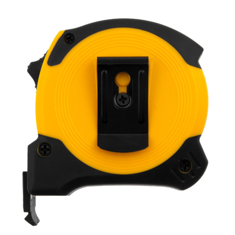 Рулетка 5м х 25мм, двухкомп. корпус, магнитный обрезиненный зацеп Denzel