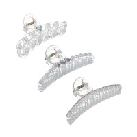 Краб для волос, тм ЮНИLOOK, 10-11см, пластик, 3 дизайна, #2