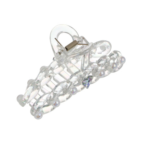 Краб для волос, тм ЮНИLOOK, 10-11см, пластик, 3 дизайна, #2