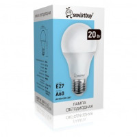 SmartBuy ЛОН А60 E27 20W(1200lm) 4000K 4K 110x60мм SBL-A60-20-40K-E27