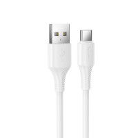 hoco. Кабель для зарядки модель X120, USB-C 1м, цвет: белый