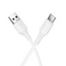 hoco. Кабель для зарядки модель X120, USB-C 1м, цвет: белый