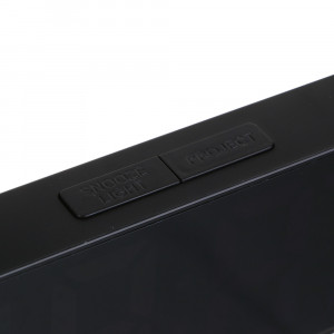 Будильник электронный, 19,5x6,5x3 см, USB/3xAAA, пластик, цвет корпуса черный