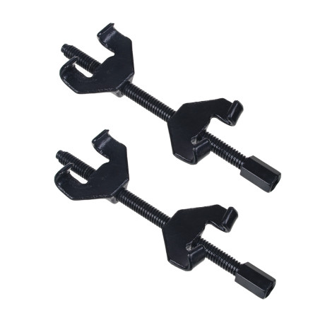 ЕРМАК Стяжки пружин с двойным крюком 410 мм (2 шт.)