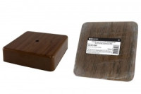 TDM коробка распред. 100х100х29 мм ОУ IP40 бук, инд. штрихкод (42!) SQ1401-0307