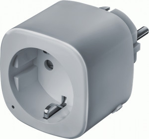 Navigator Wi-Fi розетка ДУ/РУ 1 мест. 16A (3680Вт) земля, таймер, счетчик NSH-ST-01-WiFi 14555