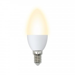 Volpe NORMA свеча E14 11W(900lm) 3000K 2K матовая 37x100 LED-C37-11W/WW/E14/FR/NR