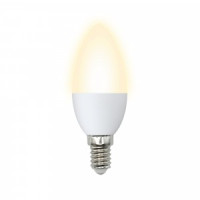 Volpe NORMA свеча E14 11W(900lm) 3000K 2K матовая 37x100 LED-C37-11W/WW/E14/FR/NR