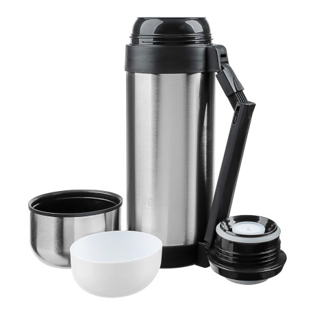 VETTA Термос металлический "Туристический" с широким горлом 1,50л серебристый