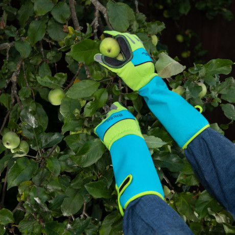 Перчатки садовые с удлиненной манжетой, размер 9, Luxe Palisad