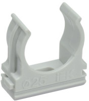 IEK крепеж-клипса d25мм (уп.100шт, цена за 1шт) CTA10D-CF25-K41-100