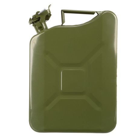 Канистра для топлива, металлическая, толщина стенок 0,8мм, 10 литров