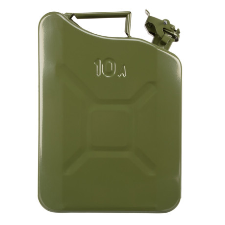 Канистра для топлива, металлическая, толщина стенок 0,8мм, 10 литров