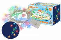 Гирлянда-нить &quot;Звездочки&quot; 50LED, 5м, 8реж., разноцв., прозр.шнур, TDM SQ0361-0049