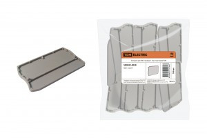 TDM заглушка для ЗКБ 3 вывода 1,5/2,5 мм2 серая (100!) SQ0822-0028