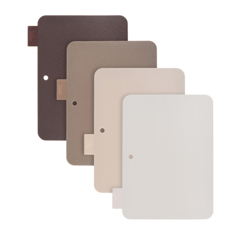 SATOSHI Набор досок разделочных на подставке 5пр 30х24х0,2см, пластик