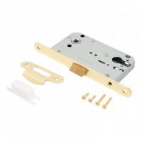 Замок врезной без ц/м АЛЛЮР АРТ 5300-P PB золото (40)