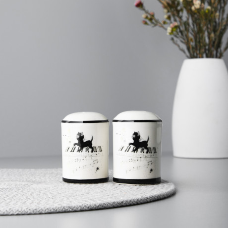 MILLIMI Котейка Набор для соли и перца, 4,5х6,5см, керамика