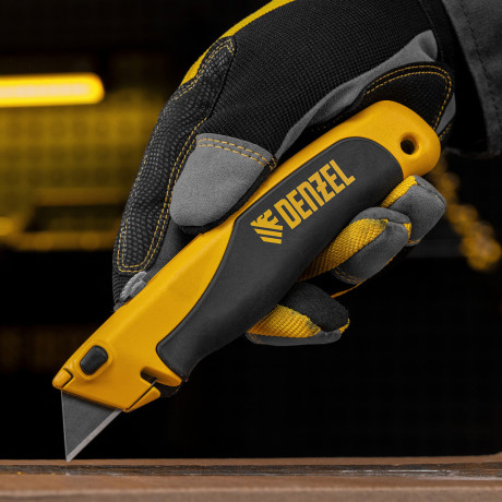 Набор инструментов, 1/2", 1/4", CrV, S2, пластиковый кейс, 122 предмета Denzel